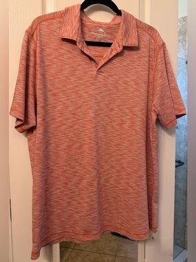 Tommy Bahama Men’s Coral Polo Shirt